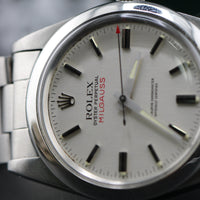 Rolex Milgauss, Stainless Steel, White Dial (Ref. 1019)