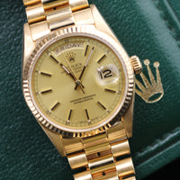 Rolex 36mm Day-Date "Tony Soprano" Champagne Dial, with Papers (Ref. 18038)