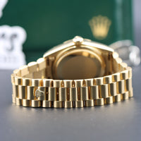 Rolex Day-Date 36mm, Blue Vignette Diamond Dial (Ref. 18038)