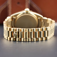 Rolex Red Jasper Dial DateJust 36mm on President Band (Ref. 1601)