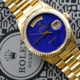 Rolex Day-Date 36mm, Lapis Dial (Ref. 18038)