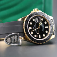 Rolex Yacht-Master, Yellow Gold on Oysterflex 42mm (Ref. 226658)