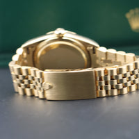 Rolex DateJust 36mm Onyx Dial on Jubilee (Ref. 16018)
