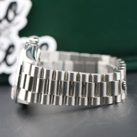 Rolex Day-Date 36 Platinum Salmon Roman Dial (Ref. 18206)