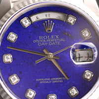 Rolex Day-Date 36mm, Lapis Diamond Dial, White Gold (Ref. 18039)