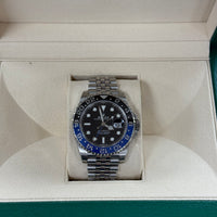 Rolex GMT-Master II "Batgirl" Blue/Black Bezel on Jubilee 126710BLNR