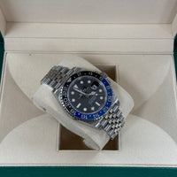 Rolex GMT-Master II "Batgirl" Blue/Black Bezel on Jubilee 126710BLNR