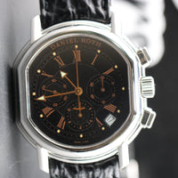 Daniel Roth Chronograph, Black Dial with Rose (S247)