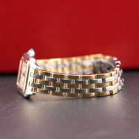 Cartier Panthère Small, "Three Row" Two Tone Bracelet (Ref. 166921)