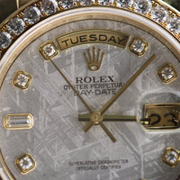 Rolex Masterpiece Meteorite Dial, Tricolor, Diamond Bezel and Markers (Ref. 18948)