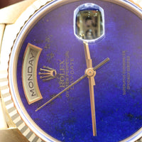 Rolex 36mm Day-Date, Lapis Dial President (Ref. 18238)