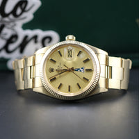 Rolex "King Aubdulaziz University" Stamp Oyster Perpetual Date (Ref. 15037)