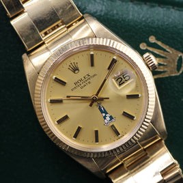 Rolex "King Aubdulaziz University" Stamp Oyster Perpetual Date (Ref. 15037)