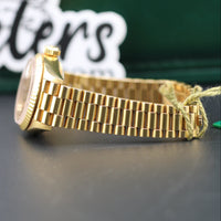 Rolex Ladies DateJust, Champagne Dial, President Bracelet (Ref. 69178)