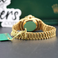 Rolex Ladies DateJust, Champagne Dial, President Bracelet (Ref. 69178)