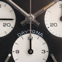 Rolex Daytona 6239, Matte Black "Baby Blue" Daytona Dial, Stretch Bracelet (Ref. 6239)