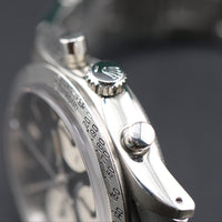Rolex Daytona 6239, Matte Black "Baby Blue" Daytona Dial, Stretch Bracelet (Ref. 6239)