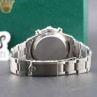 Rolex Daytona 6239, Matte Black "Baby Blue" Daytona Dial, Stretch Bracelet (Ref. 6239)