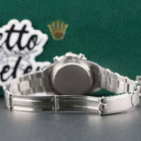 Rolex Daytona 6239, Matte Black "Baby Blue" Daytona Dial, Stretch Bracelet (Ref. 6239)
