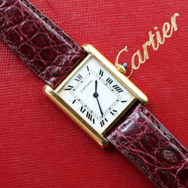 Cartier Tank Louis 18k Gold, Paris Stamped (Ref. 78086)
