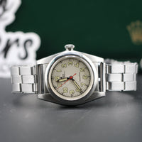 Rolex "Bubble Back" Oyster Perpetual 31.5mm Steel with Stretch Bracelet (Ref. 2940)