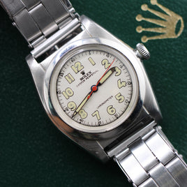 Rolex "Bubble Back" Oyster Perpetual 31.5mm Steel with Stretch Bracelet (Ref. 2940)