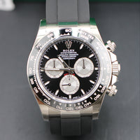 Rolex Daytona "Le Mans" Dial, White Gold on Oysterflex (Ref. 126505LN)