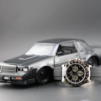 Rolex Daytona "Le Mans" Dial, White Gold on Oysterflex (Ref. 126505LN)