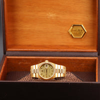 Rolex Day-Date Oysterquartz "Pyramid," Champagne Pyramid Dial (Ref. 19028)