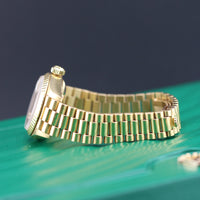 Rolex DateJust 26mm, Champagne Dial, 18k Gold President (Ref. 69178)