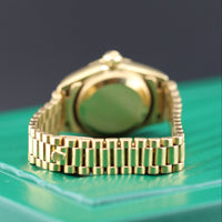 Rolex DateJust 26mm, Champagne Dial, 18k Gold President (Ref. 69178)