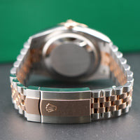 Rolex DateJust 36mm, Two Tone Rose, Silver Motif Dial (Ref. 126231)