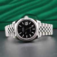 Rolex DateJust 41mm Black Index Dial, Jubilee *2026* (Ref. 126334)