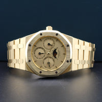 Audemars Piguet Royal Oak Quantieme Perpetual Calendar, 18k Yellow Gold, Champagne Dial (Ref. 25654BA)