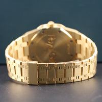 Audemars Piguet Royal Oak Quantieme Perpetual Calendar, 18k Yellow Gold, Champagne Dial (Ref. 25654BA)