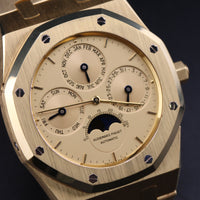 Audemars Piguet Royal Oak Quantieme Perpetual Calendar, 18k Yellow Gold, Champagne Dial (Ref. 25654BA)