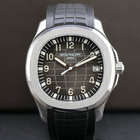 Patek Phillipe Aquanaut Steel, Black Rubber (Ref. 5167A)