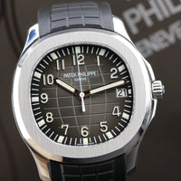 Patek Phillipe Aquanaut Steel, Black Rubber (Ref. 5167A)