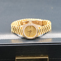 Rolex Embroidery Diamond "Crown Collection" DateJust 26mm, President Band (Ref. 69158)