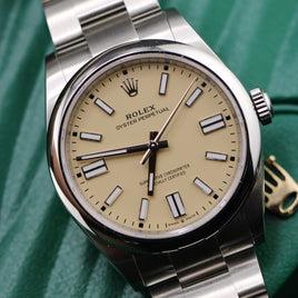 Rolex Oyster Perpetual 41mm, Beige Dial (Ref. 134300)