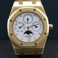 Audemars Piguet Royal Oak Quantieme Perpetual Calendar, White Dial (Ref. 25654BA)