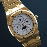 Audemars Piguet Royal Oak Quantieme Perpetual Calendar, White Dial (Ref. 25654BA)