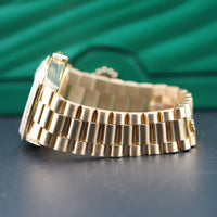 Rolex Day-Date 36mm "Crown Collection" String Diamond Dial, Bezel, and Lugs (Ref. 18388)