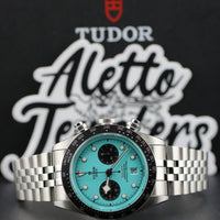 Tudor Black Bay, Flamingo Blue Chronograph (Ref. 79360N)