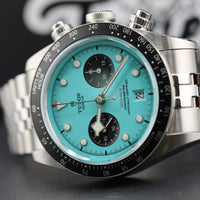 Tudor Black Bay, Flamingo Blue Chronograph (Ref. 79360N)