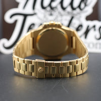 Patek Philippe Nautilus, Gilt Champagne Diamond Dial, 18k Gold, Diamond Bezel 37.5mm (Ref. 3800/3)