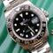 Rolex GMT Master II, Black Bezel, Green Arrow (Ref. 116710LN)