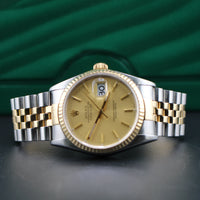 Rolex DateJust 36mm, Champagne Dial (Ref. 16233)