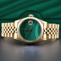 Rolex DateJust 36mm Malachite Dial, Jubilee (Ref. 1601)