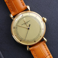Vacheron Constantine Calatrava, Champagne Dial 18k Yellow Gold
